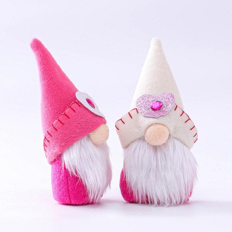 Valentine Gnomes, Valentines Day Decoration for the Home Valentines Day Gnomes, Plush Valentine Gnomes Decor Handmake Scandinavian Folklore Home Household Ornaments Tomte for Gift, 2Pcs Home & Garden > Decor > Seasonal & Holiday Decorations DGHM01072216   