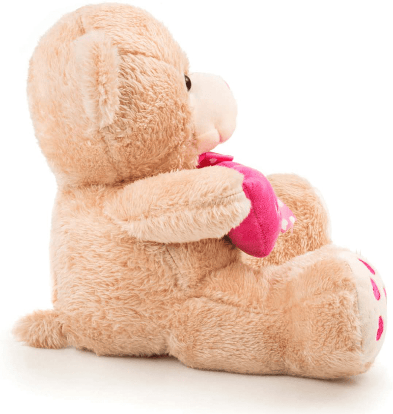 Valentine'S Day Bear 10” Valentines Gift for Girlfriend, Boyfriend, Plush Stuffed Animal (Happy Valentine'S Day) Home & Garden > Decor > Seasonal & Holiday Decorations GSUIVER   