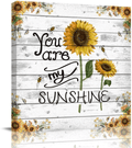Valentine'S Day Canvas Wall Art for Living Room/Bedroom Loads of Love Truck with Roses and Love Heart Artwork Print on Canvas Art Stretched and Framed Wall Decor,Ready to Hang,12X12 Inch Home & Garden > Decor > Artwork > Posters, Prints, & Visual Artwork Beauty Decor You Are My Sunshinebdr9242 12 x 12 in 
