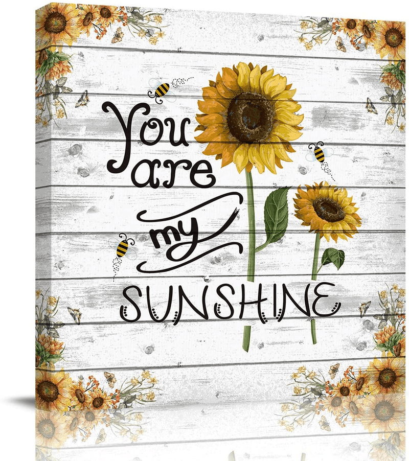 Valentine'S Day Canvas Wall Art for Living Room/Bedroom Loads of Love Truck with Roses and Love Heart Artwork Print on Canvas Art Stretched and Framed Wall Decor,Ready to Hang,12X12 Inch Home & Garden > Decor > Artwork > Posters, Prints, & Visual Artwork Beauty Decor You Are My Sunshinebdr9242 12 x 12 in 