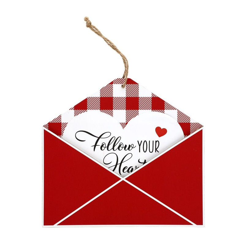Valentine'S Day Envelopes Wall Decor, 9.75X9 In. Home & Garden > Decor > Seasonal & Holiday Decorations Greenbrier International   