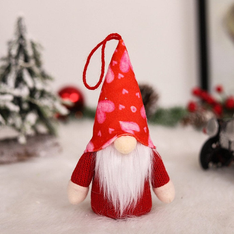 Valentine'S Day Glowing Dwarf Doll LED Light Faceless Love Scandinavian Gnome Plush Doll for Holiday Room Table Desktop Office Home Decor Tabletop Figurines Valentine'S Day Gift Home & Garden > Decor > Seasonal & Holiday Decorations ChuHe Style C  