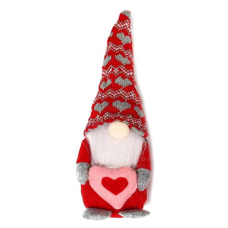 Valentine'S Day Gnomes Plush Decor, 2 Pack Mr & Mrs Handmade Tomte Swedish Gnome, Valentines Decorationes Home Table Elf Gnomes Ornaments -Sweet Valentine'S Day Present Home & Garden > Decor > Seasonal & Holiday Decorations Hardlegix Mr.  