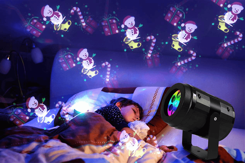 Valentine'S Day Projector Lights, Valentine'S Day LED Projection Lamp, Moving Cupid Love Projector Lights, Indoor Valentine'S Day Wedding Mother'S Day Anniversary Decoration , Switchable-6 Slides Home & Garden > Decor > Seasonal & Holiday Decorations RECUTMS   