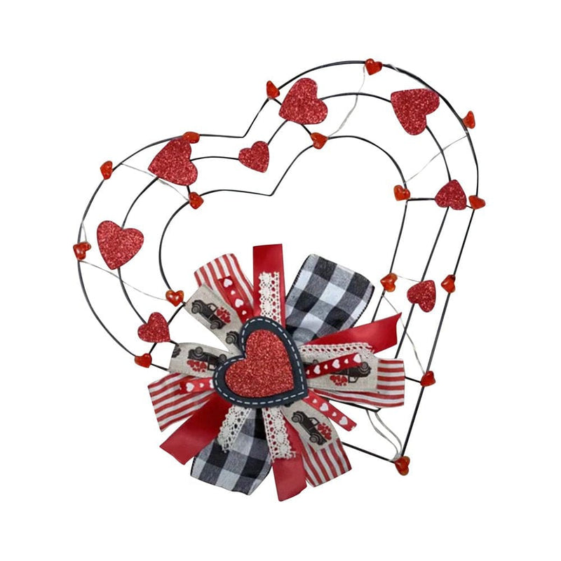 Valentine'S Day Valentine'S Day Light String Luminous Decoration Listing Reding Heart Shape Romantic Sign Decor Home & Garden > Decor > Seasonal & Holiday Decorations MIARHB   