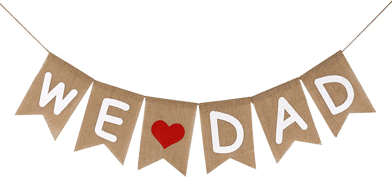 Valentines Day Decor, Love Burlap Banner Valentines Decorations Hanging Heart Garland Rustic Valentine Décor for Home Red Glittery Heart Banner Decor for Mantle Fireplace Wall Arts & Entertainment > Party & Celebration > Party Supplies ANOTION Red and White  