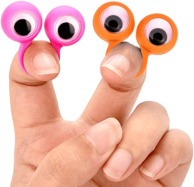 Valentines Day Gifts Cards for Kids, 28 Pack Valentine'S Greeting Cards with Funny Googly Eyes Finger Puppets Toy, Valentine School Classroom Prize Gifts Exchange, Party Favor Toy Home & Garden > Decor > Seasonal & Holiday Decorations UMEELR   