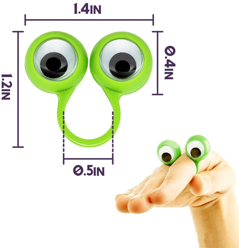 Valentines Day Gifts Cards for Kids, 28 Pack Valentine'S Greeting Cards with Funny Googly Eyes Finger Puppets Toy, Valentine School Classroom Prize Gifts Exchange, Party Favor Toy Home & Garden > Decor > Seasonal & Holiday Decorations UMEELR   
