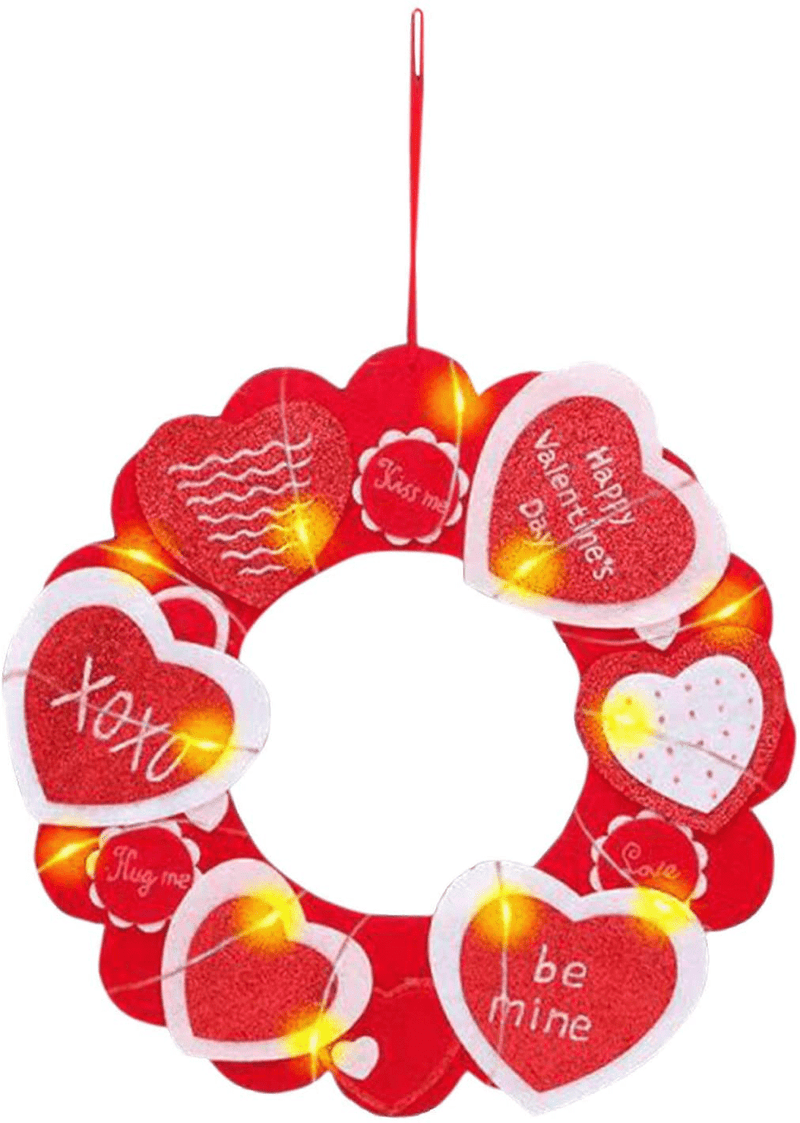 Valentines Day Wreaths for Front Door,Sweet Gnome Welcome Sign Farmhouse Valentines Day Wall Sign Gnome Decor Front Door Wall Hanging Mantel Decor Party Decor Christmas Decor (A) Home & Garden > Decor > Seasonal & Holiday Decorations Tiffuniess F  