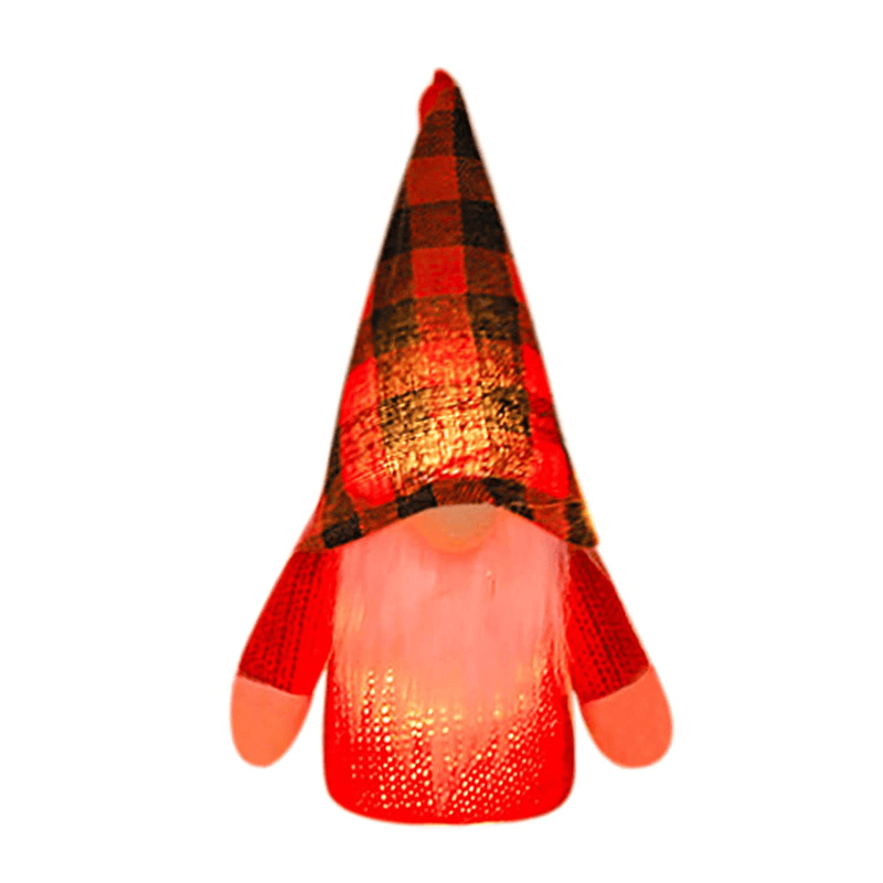 Valentines Plush Gnome Gifts Valentine'S Day Gnomes LED Light Doll 1Pc, Handmade Gnome Ornaments, Home Decorations Faceless Doll, for Holiday Home Room Table Desktop Office Decor (C-1) Home & Garden > Decor > Seasonal & Holiday Decorations vhshppy A-2  