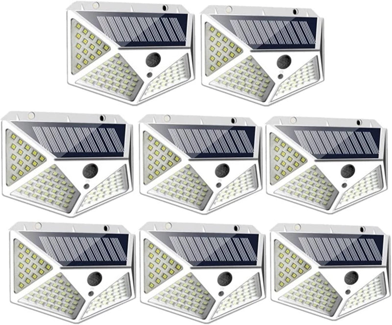 VALOYI 2/4/8/10PCS Solar Light Outdoor 100 LED Wall Lamp PIR Motion Sensor Lamp Waterproof LED Lights for Garden Street Decoration (Color : 1 Piece) Home & Garden > Lighting > Lamps VALOYI   