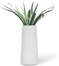 VanEnjoy 7" High Desktop Minimalist White Ceramic Vases Home Office Decoration Frosting Finish Vase Home & Garden > Decor > Vases VanEnjoy White Plain 7in 