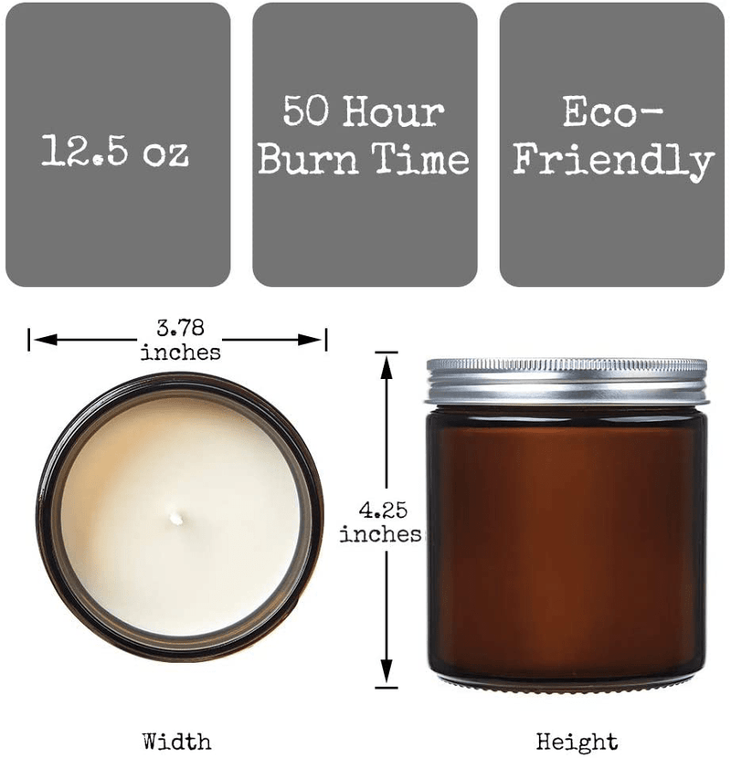 Vanilla Candles Gifts for Women - My Friendship is Like This Candle - Scented Candles are The Ideal Funny Gifts for Women in Your Life - Extra Large 25oz G.W with 12.5oz of Wax! (Vanilla)