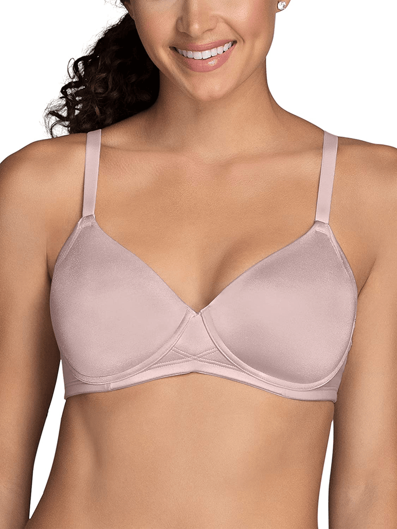 Vanity Fair Women's Full Coverage Beauty Back Smoothing Bra Apparel & Accessories > Clothing > Underwear & Socks > Bras Vanity Fair Wirefree With Side Smoothing - Quartz Wirefree 38D