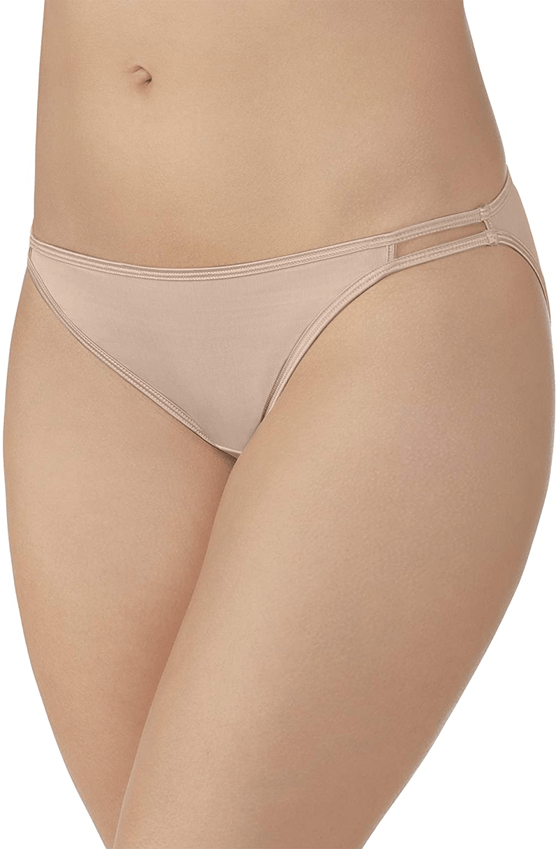 Vanity Fair Women's Illumination String Bikini Panties (Regular & Plus Size)  Vanity Fair Plus Size - Rose Beige Plus Size 9