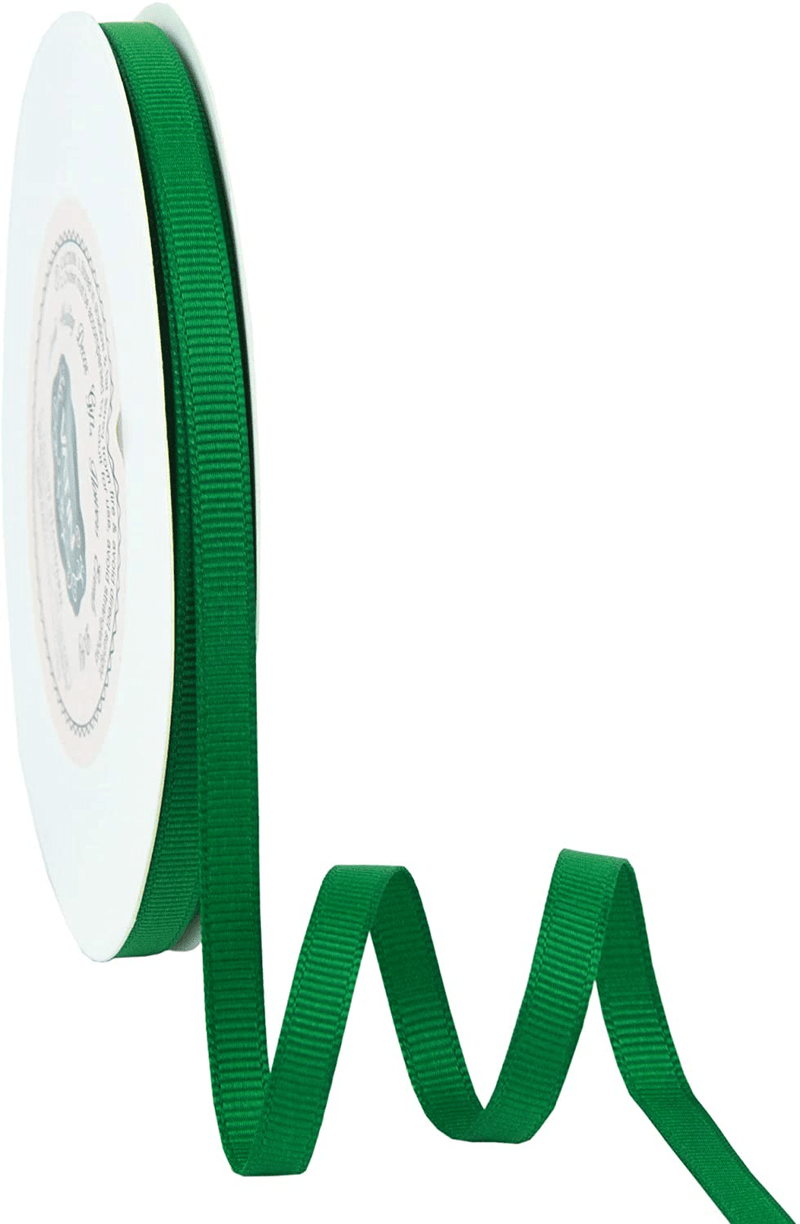 VATIN Solid 3/8" Grosgrain Ribbon, 50-Yard, Navy Blue Arts & Entertainment > Hobbies & Creative Arts > Arts & Crafts > Art & Crafting Materials > Embellishments & Trims > Ribbons & Trim VATIN Emerald Green 1/4" x 50 Yards 