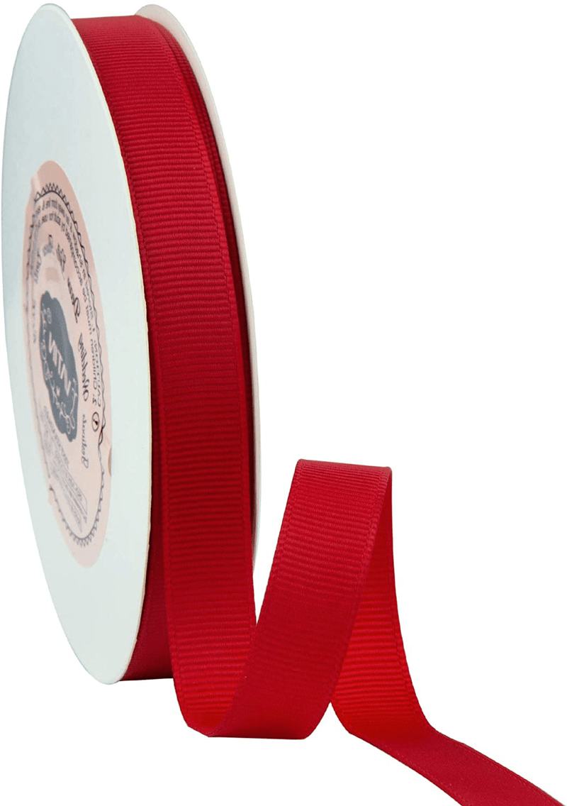 VATIN Solid 3/8" Grosgrain Ribbon, 50-Yard, Navy Blue Arts & Entertainment > Hobbies & Creative Arts > Arts & Crafts > Art & Crafting Materials > Embellishments & Trims > Ribbons & Trim VATIN Hot Red 1/2" X 50 Yards 