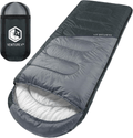 VENTURE 4TH Backpacking Sleeping Bag – Lightweight Warm & Cold Weather Sleeping Bags for Adults, Kids & Couples – Ideal for Hiking, Camping & Outdoor Adventures – Single, XXL and Double Sizes Sporting Goods > Outdoor Recreation > Camping & Hiking > Sleeping Bags VENTURE 4TH 4.0lbs | Black/Silver Single 