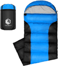 VENTURE 4TH Backpacking Sleeping Bag – Lightweight Warm & Cold Weather Sleeping Bags for Adults, Kids & Couples – Ideal for Hiking, Camping & Outdoor Adventures – Single, XXL and Double Sizes Sporting Goods > Outdoor Recreation > Camping & Hiking > Sleeping Bags VENTURE 4TH 3.0lbs | Blue/Black Single 
