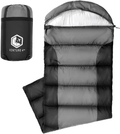 VENTURE 4TH Backpacking Sleeping Bag – Lightweight Warm & Cold Weather Sleeping Bags for Adults, Kids & Couples – Ideal for Hiking, Camping & Outdoor Adventures – Single, XXL and Double Sizes Sporting Goods > Outdoor Recreation > Camping & Hiking > Sleeping Bags VENTURE 4TH 3.0lbs | Silver/Black Single 