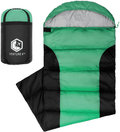 VENTURE 4TH Backpacking Sleeping Bag – Lightweight Warm & Cold Weather Sleeping Bags for Adults, Kids & Couples – Ideal for Hiking, Camping & Outdoor Adventures – Single, XXL and Double Sizes Sporting Goods > Outdoor Recreation > Camping & Hiking > Sleeping Bags VENTURE 4TH 3.0lbs | Green/Black Single 