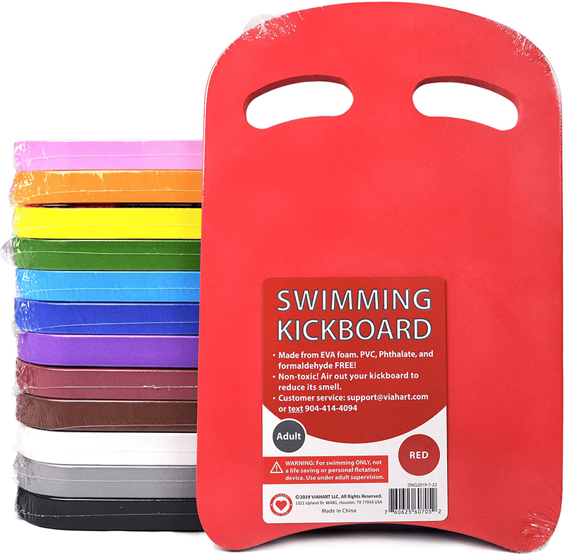 VIAHART Swimming Kickboard - One Size Fits All - A Great Training Aid for Children and Adults Sporting Goods > Outdoor Recreation > Boating & Water Sports > Swimming VIAHART   