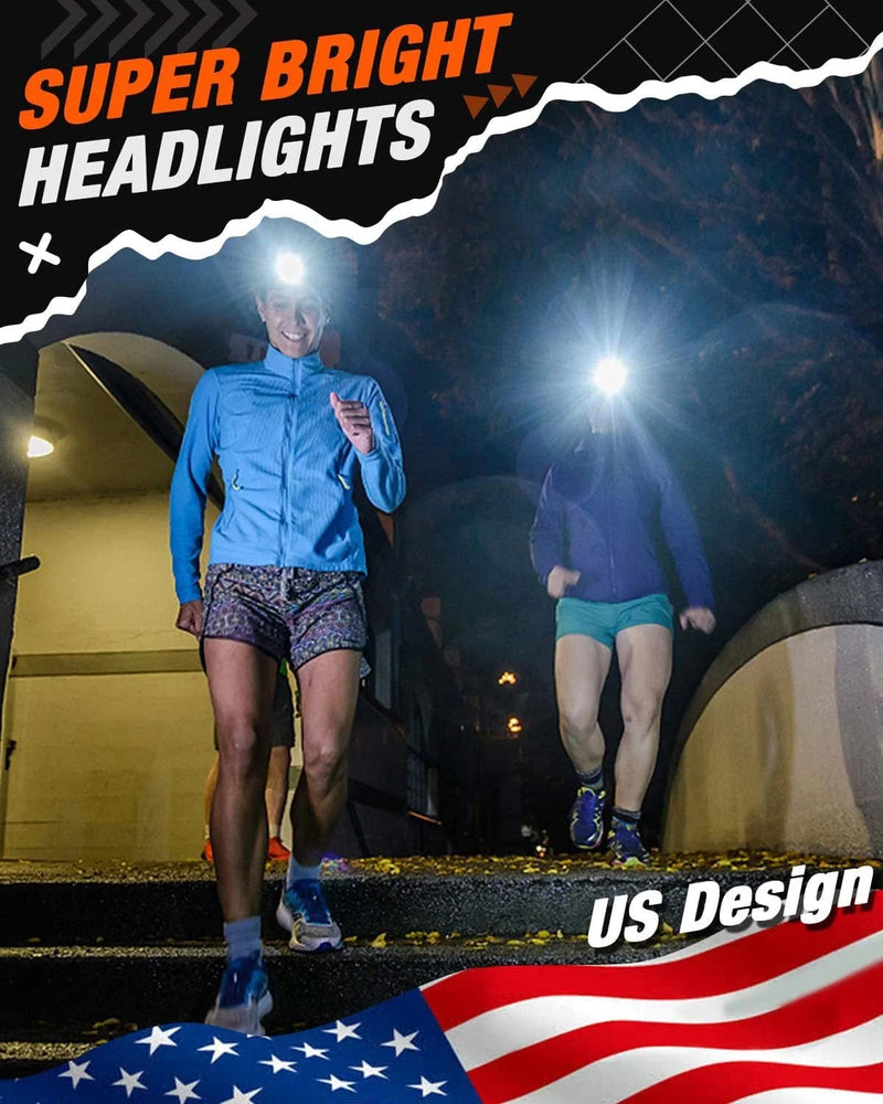 Victoper 2 Pack LED Headlamp, 1100 Lumen Bright Lightweight Head Lamp with 4 Mode, IPX5 Waterproof Head Light with Red Light for Running Fishing Hiking Camping, Outdoor Head Flashlight for Adults Kids Hardware > Tools > Flashlights & Headlamps > Flashlights Victoper   
