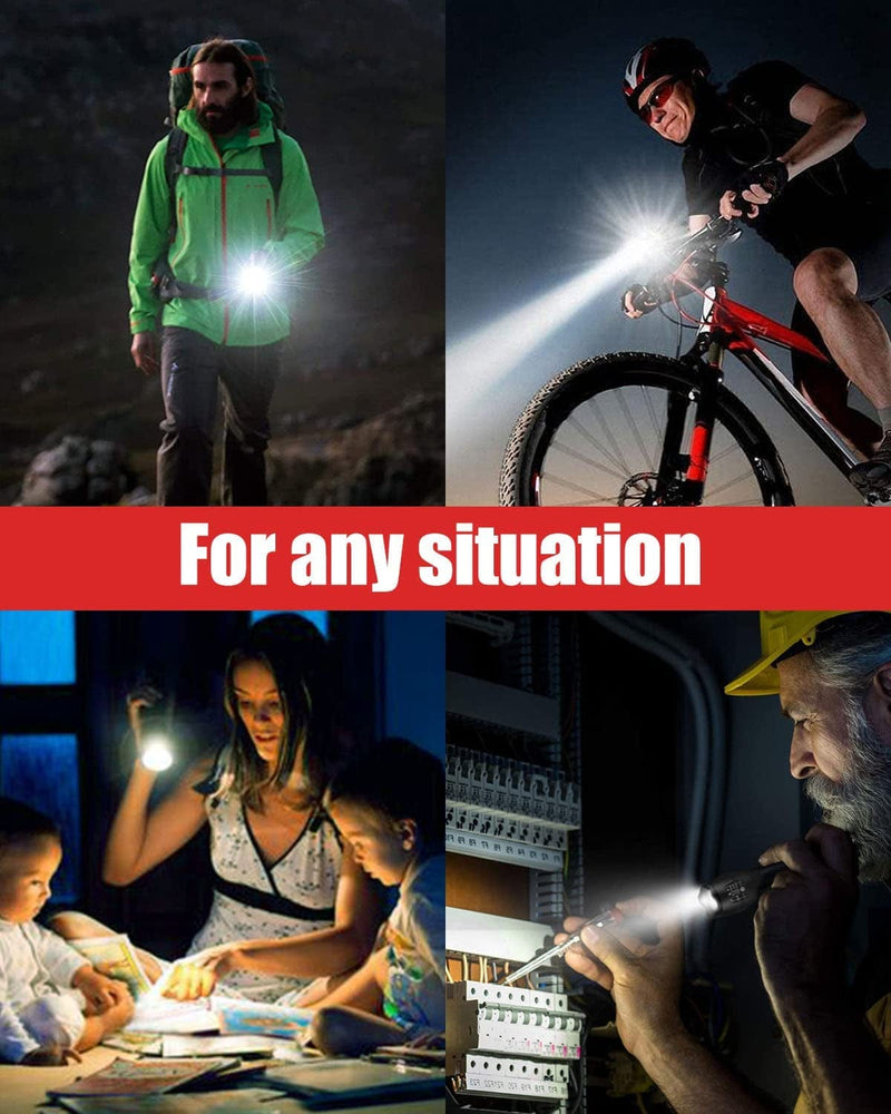 Victoper LED Flashlight 2 Pack, Bright 2000 Lumens Tactical Flashlights High Lumens with 5 Modes, Waterproof Focus Zoomable Flash Light, Portable Flashlight for Camping Hiking Outdoor Home Emergency Hardware > Tools > Flashlights & Headlamps > Flashlights Victoper   