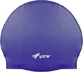 VIEW Swimming Gear Silicone Swim Cap Sporting Goods > Outdoor Recreation > Boating & Water Sports > Swimming > Swim Caps Tusa Navy Blue  