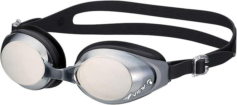 View Swimming Gear V-630ASA Swipe Fitness Swim Goggles Sporting Goods > Outdoor Recreation > Boating & Water Sports > Swimming > Swim Goggles & Masks Tabata USA, Inc. Black/Dark Silver Mirrored Lens  