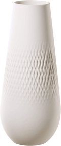 Villeroy & Boch Collier Blanc Tall Vase : Perle, 6.25 in, White Home & Garden > Decor > Vases Villeroy & Boch White 4.5 in 