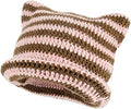 Vintage Beanies Women Fox Hat Grunge Accessories Slouchy Beanies for Women Crochet Hats for Women Sporting Goods > Outdoor Recreation > Winter Sports & Activities Dicusph Pink  