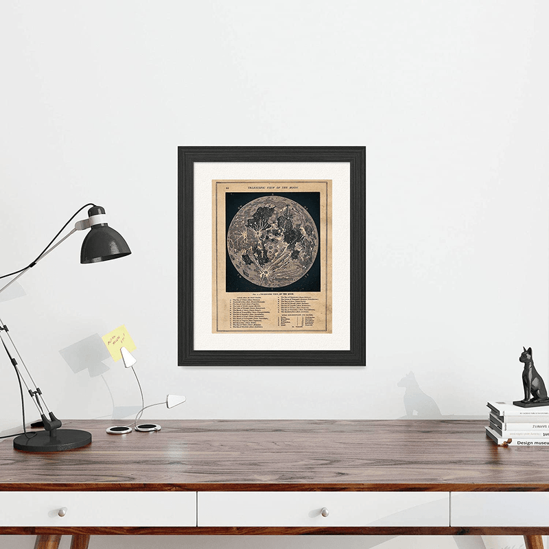 Vintage Moon Patent Poster Prints, Set of 1 (11X14) Unframed Photo, Wall Art Decor Gifts under 15 for Home, Office, Studio, Shop, Man Cave, School, College Student, Teacher, NASA & Astronomy Fan Home & Garden > Decor > Artwork > Posters, Prints, & Visual Artwork STARS BY NATURE   