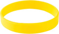 Vitalite Silicone Bracelets Blank Rubber Wristbands,50Pcs/Pack Party Accessories Sporting Goods > Outdoor Recreation > Winter Sports & Activities Vitalite Yellow Adult-8" 