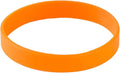 Vitalite Silicone Bracelets Blank Rubber Wristbands,50Pcs/Pack Party Accessories Sporting Goods > Outdoor Recreation > Winter Sports & Activities Vitalite Orange Adult-8" 