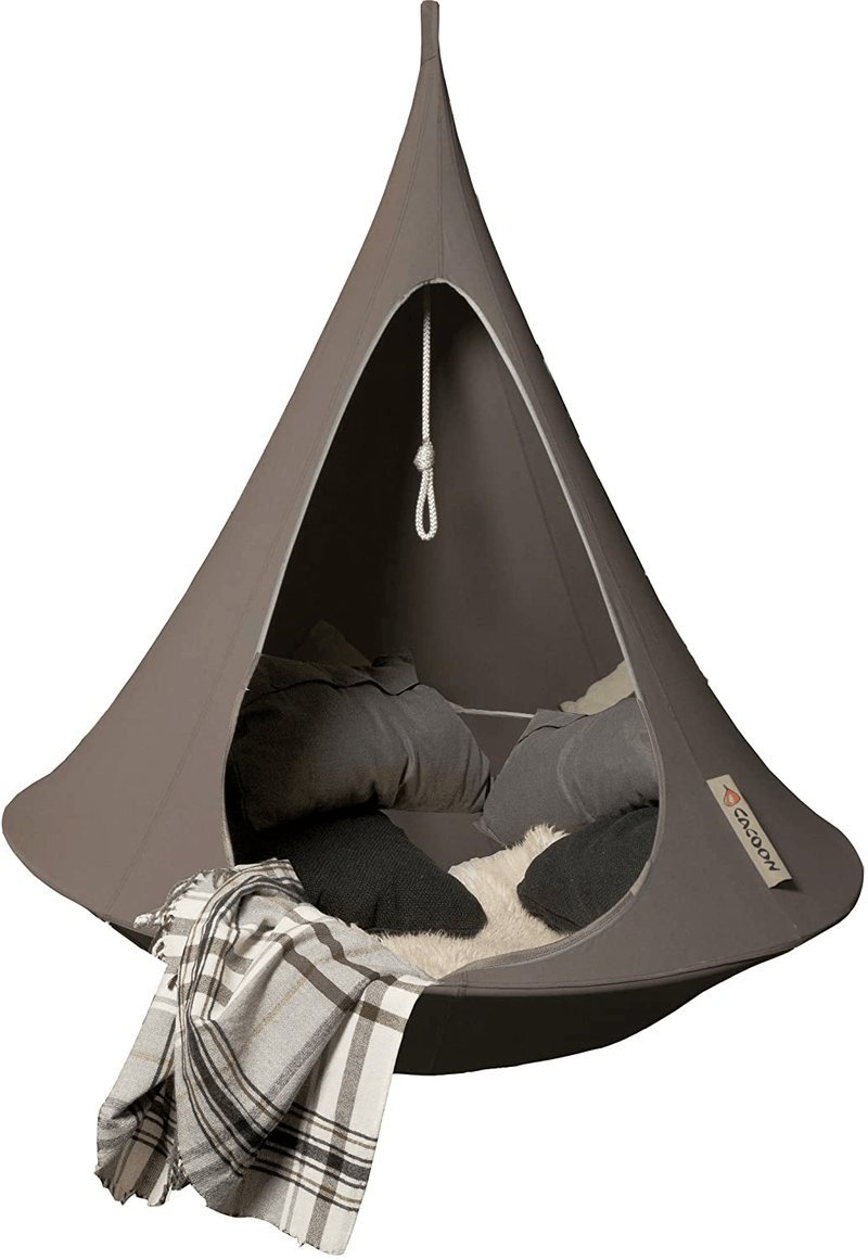 Vivere Double Cacoon, Taupe Home & Garden > Lawn & Garden > Outdoor Living > Hammocks Vivere Taupe 5' 