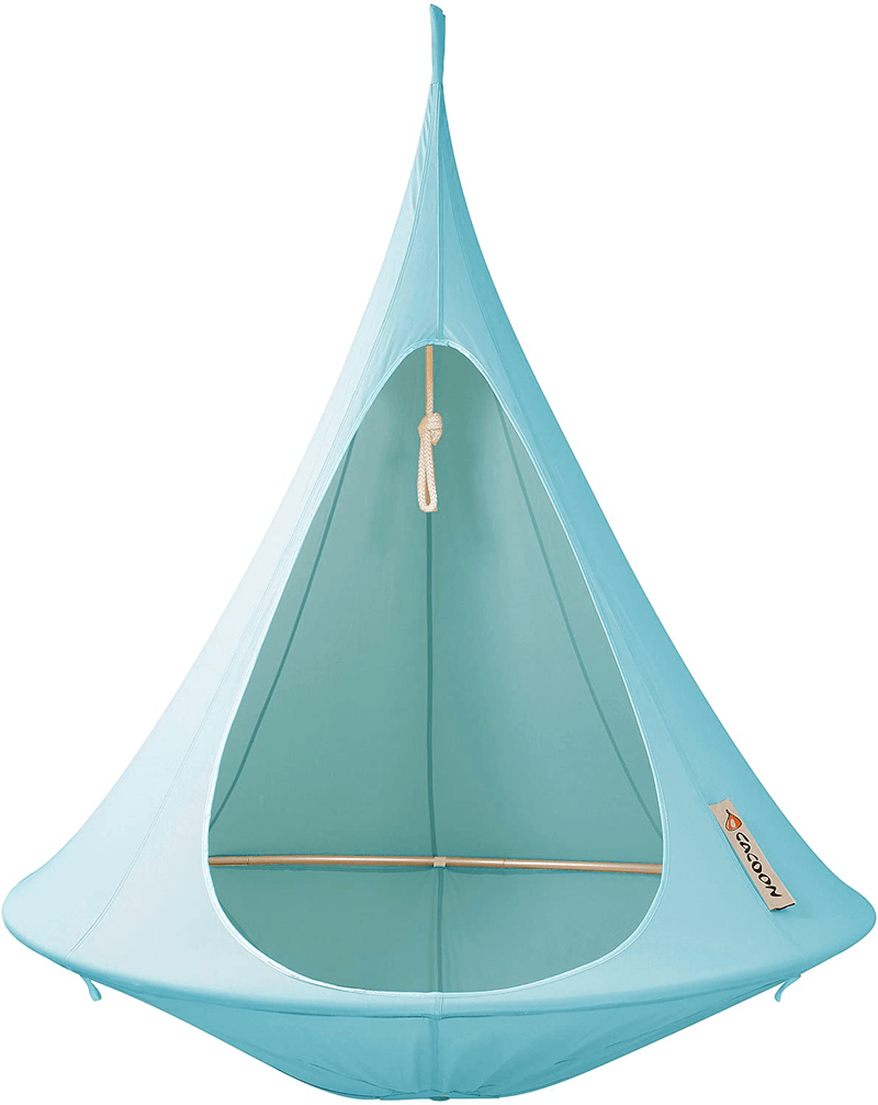 Vivere Double Cacoon, Taupe Home & Garden > Lawn & Garden > Outdoor Living > Hammocks Vivere Turquoise 5' 