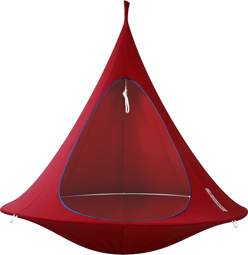 Vivere Double Cacoon, Taupe Home & Garden > Lawn & Garden > Outdoor Living > Hammocks Vivere Chili Red 6' 