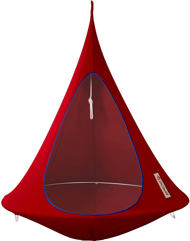 Vivere Double Cacoon, Taupe Home & Garden > Lawn & Garden > Outdoor Living > Hammocks Vivere Chili Red 5' 
