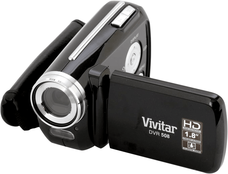 Vivitar 12 MP Digital Camcorder with 4X Digital Zoom Video Camera with 1.8-Inch LCD Screen, Colors and Styles May Vary Cameras & Optics > Cameras > Video Cameras Vivitar DVR508 Camcorder 