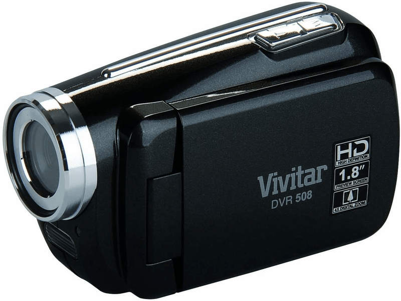 Vivitar 12 MP Digital Camcorder with 4X Digital Zoom Video Camera with 1.8-Inch LCD Screen, Colors and Styles May Vary