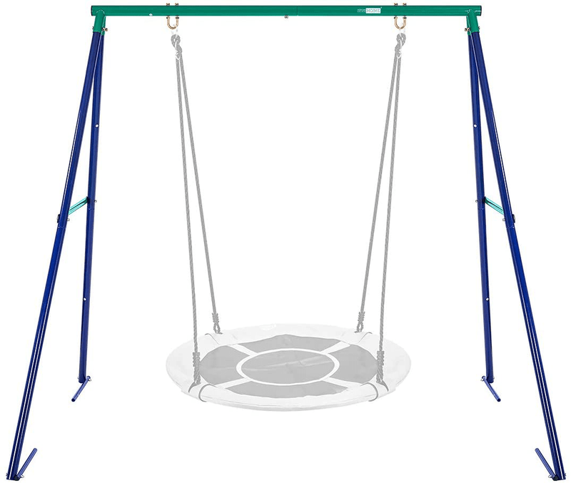 VIVOHOME Metal Frame Full Steel Swing Stand, Hold up to 440 lbs, Saucer Swing NOT Included Home & Garden > Lawn & Garden > Outdoor Living > Porch Swings VIVOHOME Default Title  