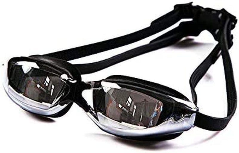 Vizgiz Swim Goggles for Adults Men Women Youth Swimming Glasses Clear HD View Pro anti Fog UV Protection Electroplate Waterproof No Leaking Diving Eye Wear Sports Sporting Goods > Outdoor Recreation > Boating & Water Sports > Swimming > Swim Goggles & Masks VizGiz   