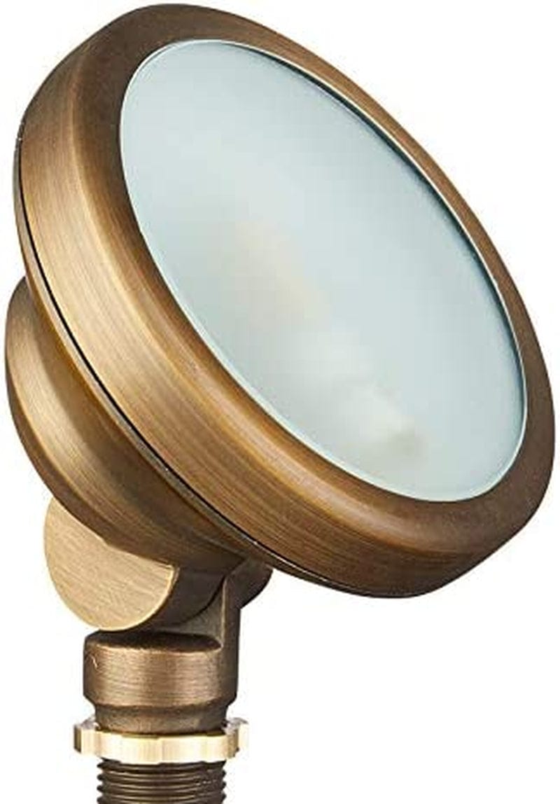 VOLT Cast Brass 12V round Wall Wash Flood Light (Bronze) Home & Garden > Lighting > Flood & Spot Lights VOLT Lighting   