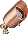 VOLT Fat Boy 12V Brass Outdoor Spotlight (Bronze) with 5W LED Bulb Home & Garden > Lighting > Flood & Spot Lights VOLT Copper Spotlight without Bulb 