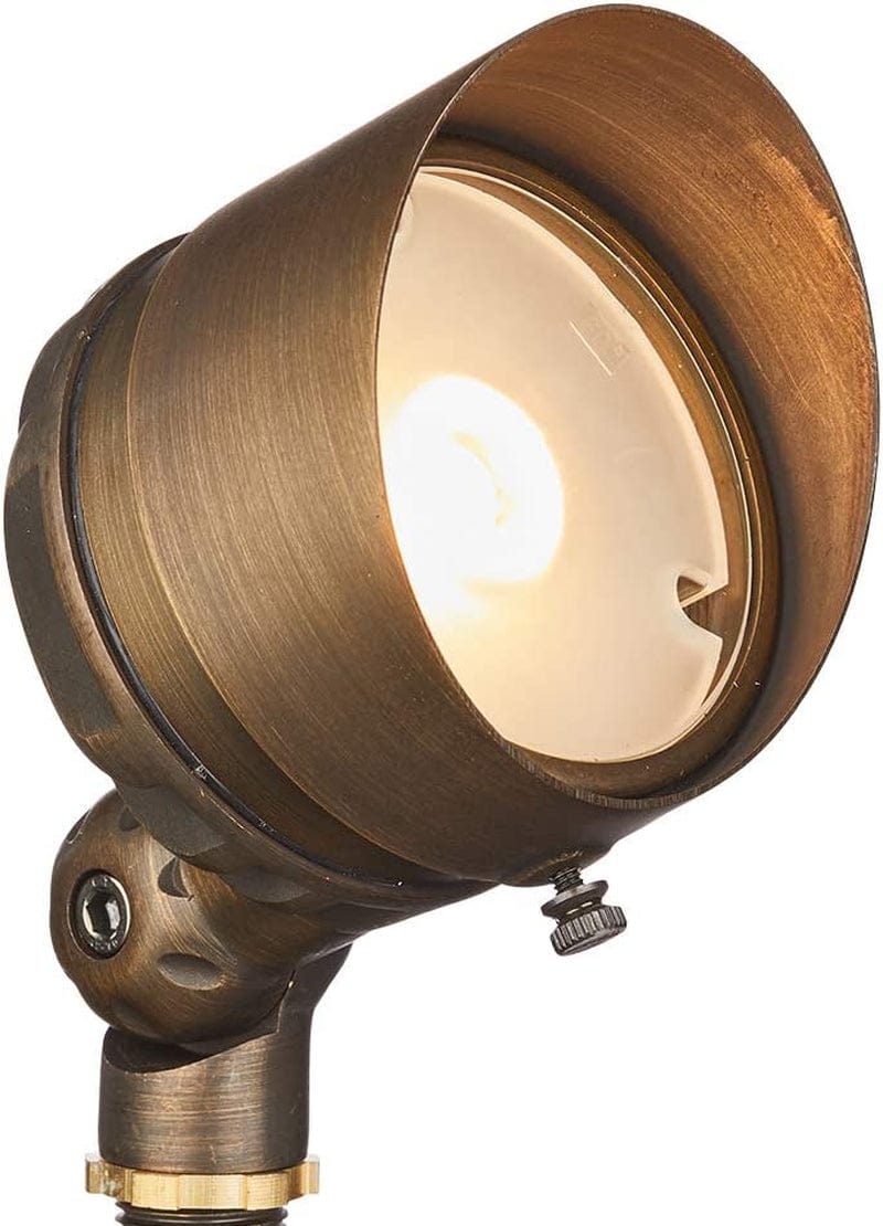 VOLT G4 Infiniti Integrated LED (650 Lumens) Cast Brass Outdoor Spotlight, Bronze Home & Garden > Lighting > Flood & Spot Lights VOLT Lighting 650 Lumens  