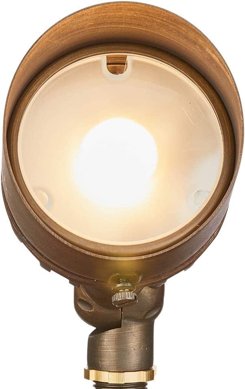 VOLT G4 Infiniti Integrated LED (650 Lumens) Cast Brass Outdoor Spotlight, Bronze Home & Garden > Lighting > Flood & Spot Lights VOLT Lighting   