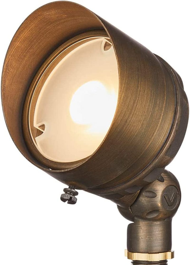 VOLT G4 Infiniti Integrated LED (650 Lumens) Cast Brass Outdoor Spotlight, Bronze Home & Garden > Lighting > Flood & Spot Lights VOLT Lighting   