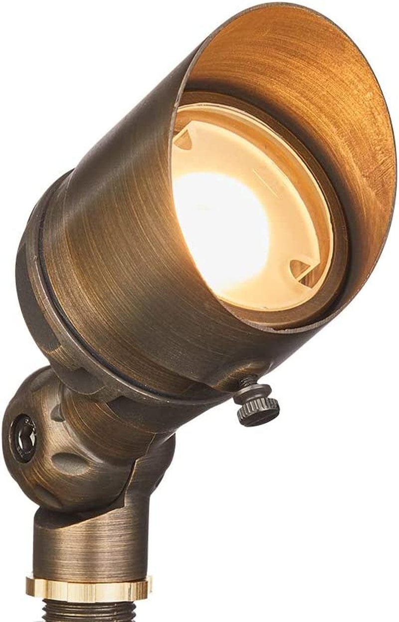 VOLT G4 Infiniti Integrated LED (650 Lumens) Cast Brass Outdoor Spotlight, Bronze Home & Garden > Lighting > Flood & Spot Lights VOLT Lighting 350 Lumens  