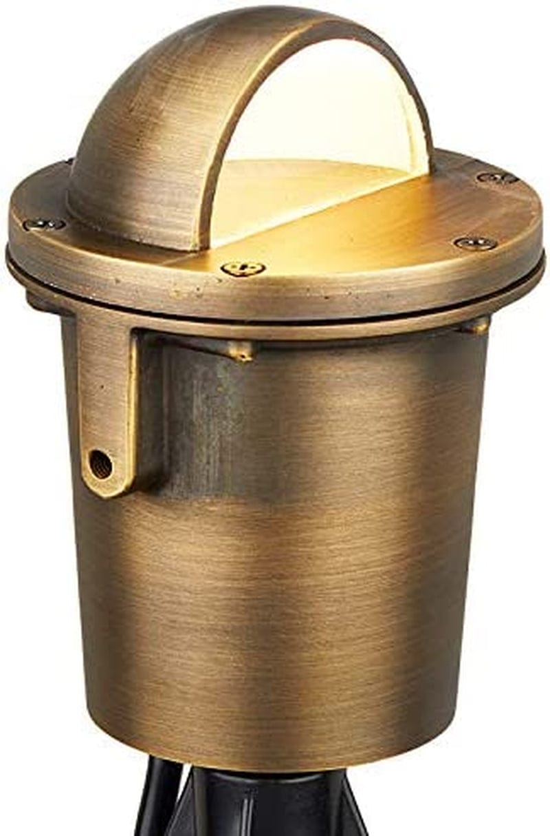 VOLT Waterproof Forged Brass 12V In-Grade Bronze Well Light with 5W LED Bulb Home & Garden > Pool & Spa > Pool & Spa Accessories VOLT Lighting Beacon Top with Bulb  